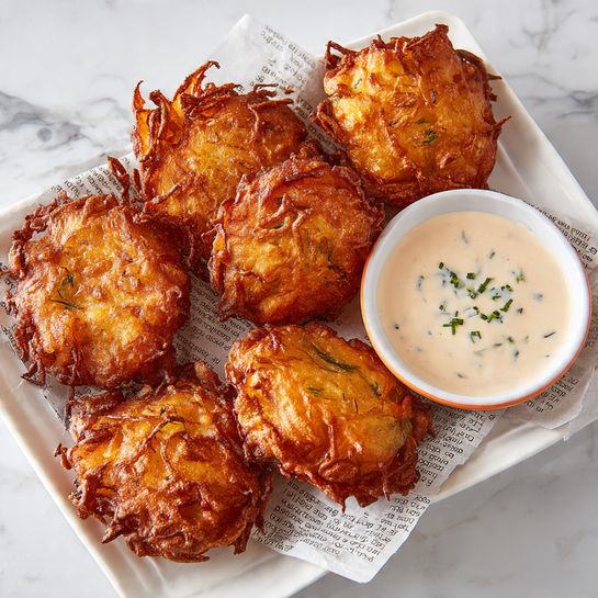 Crispy Chickpea Fritters Recipe