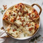 French Onion Chicken Lasagna Rolls Ups Recipe