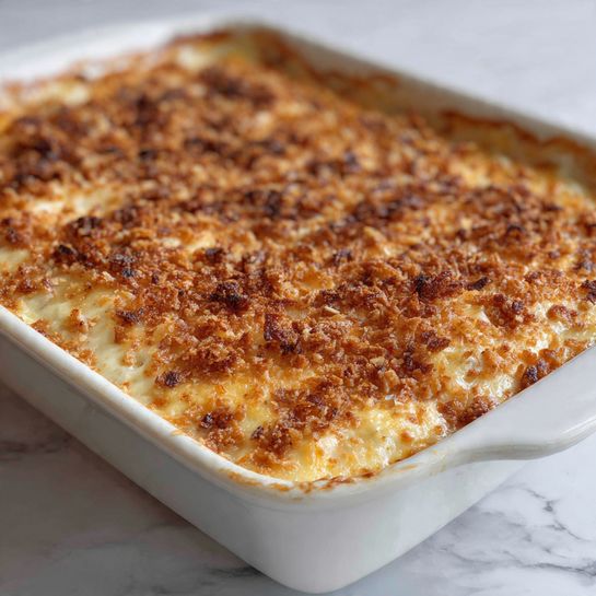 Blue Cheese Mac and Cheese with Panko Breadcrumbs Recipe