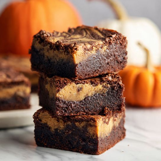 Pumpkin Fudge Brownies Recipe