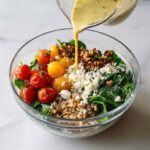Slow Roasted Tomato Farro Salad Recipe