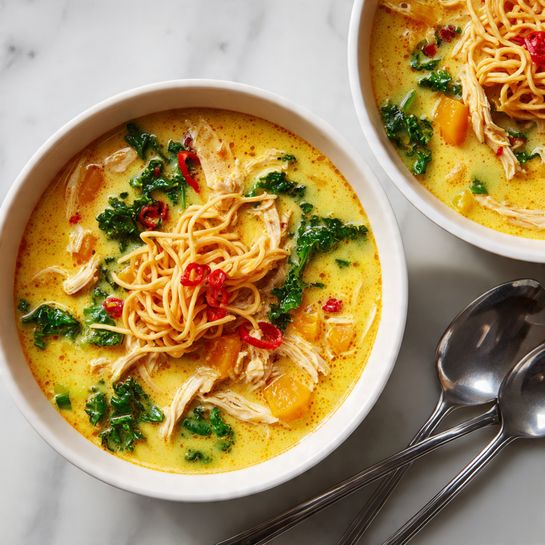 Turmeric Chicken Noodle Soup Recipe