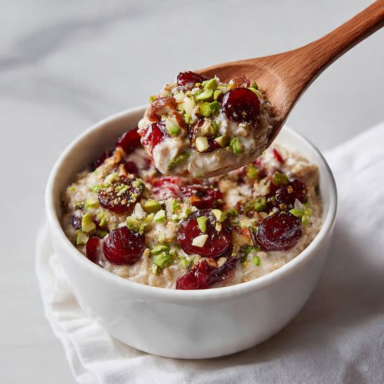 Butter-Toasted Oat Breakfast Bowls with Blood Orange and Red Currants Recipe