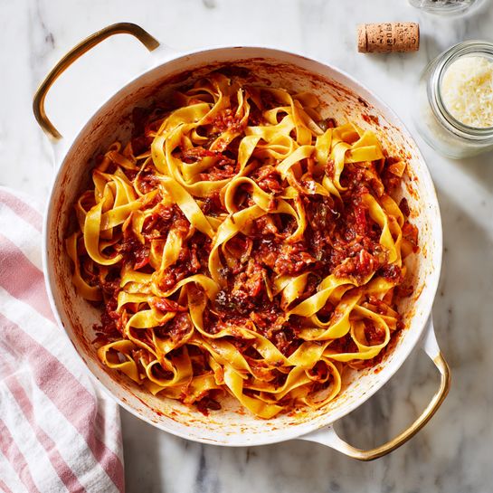 Roasted Vegetable Ragu with Pappardelle Recipe