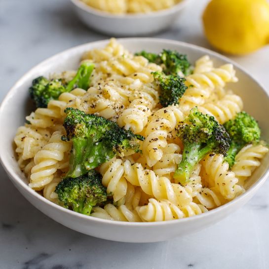 Broccoli Lemon Carbonara Recipe