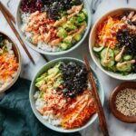 California Roll Sushi Bowls Recipe