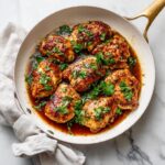 Chicken Marsala with Almond Green Beans Recipe