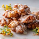 Salted Honeycrisp Apple Fritters Recipe