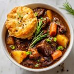 Irish Beef Stew with Herbed Dumplings Recipe