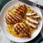Grilled Chicken Breast with Garlic, Honey, and Thyme Marinade Recipe