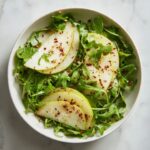 Shaved Asiago Winter Pear Salad Recipe