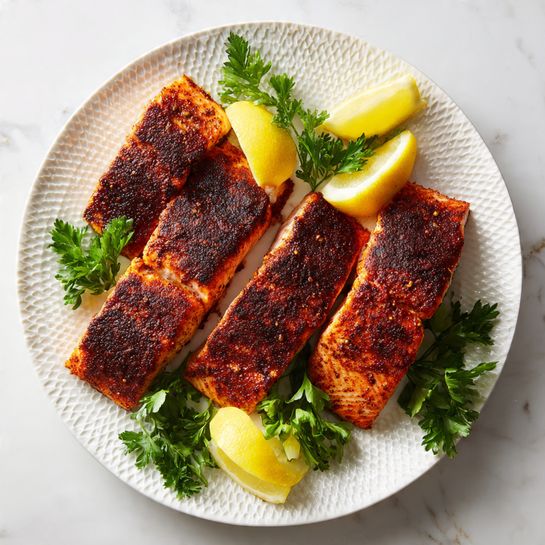Sweet and Spicy Air Fryer Salmon Recipe