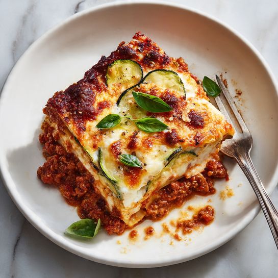 Zucchini Lasagna Bolognese Recipe