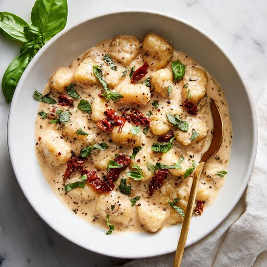 Pancett and Sun Dried Tomato Christmas Gnocchi Recipe
