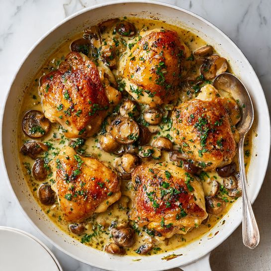 Best Balsamic Chicken and Mushrooms Recipe