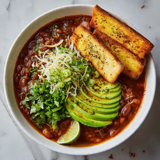 Chicken Taco Soup with Cheese Quesadillas Recipe