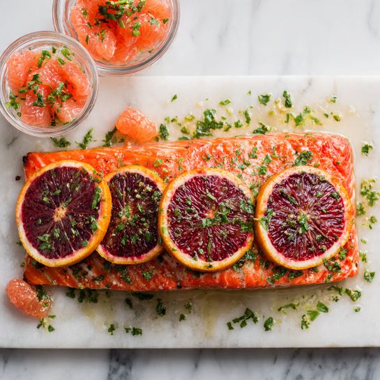 Winter Citrus Butter Salmon Recipe
