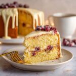 Cranberry Orange Coffee Cake with Blood Orange Glaze Recipe