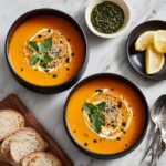 Spicy Carrot and Lentil Soup with Za'atar Oil Recipe