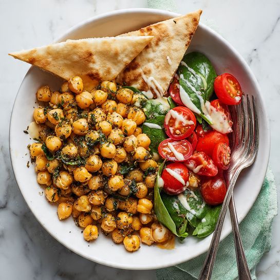 Lemon and Black Pepper Chickpeas Recipe