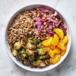 Winter Brussels Bowl with Toasted Farro Recipe