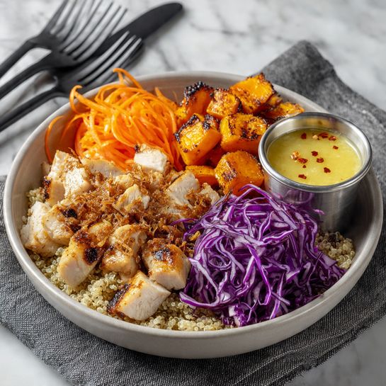 Hot Honey Chicken Plate (Sweetgreen Dupe) Recipe