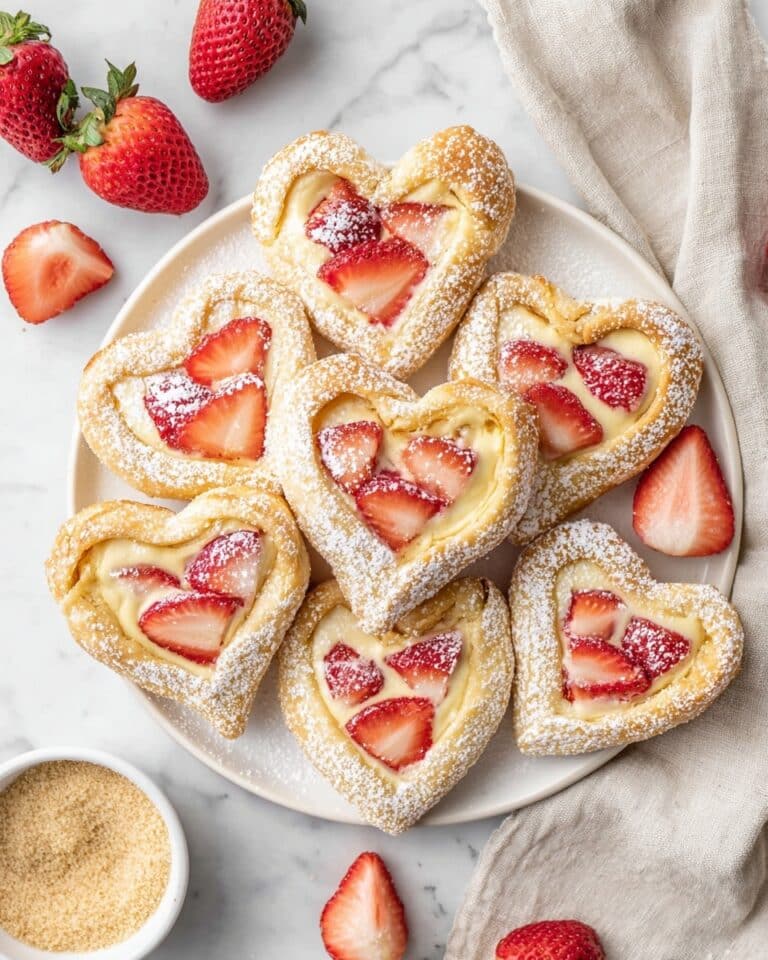 Strawberry Danish Hearts Recipe