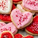 Valentine's Frosted Sugar Cookies Recipe