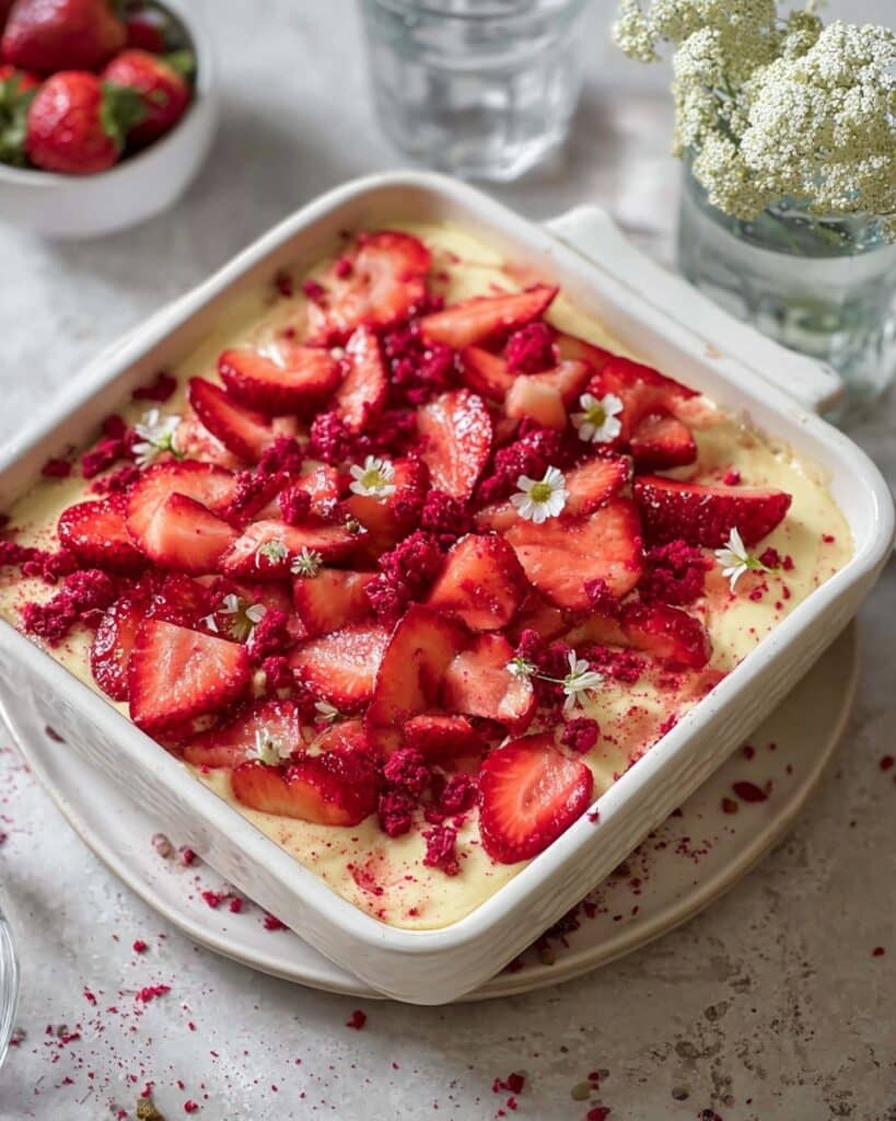 Easy Strawberry Tiramisu Recipe