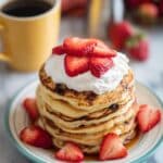 Strawberry Chocolate Chip Pancakes Recipe