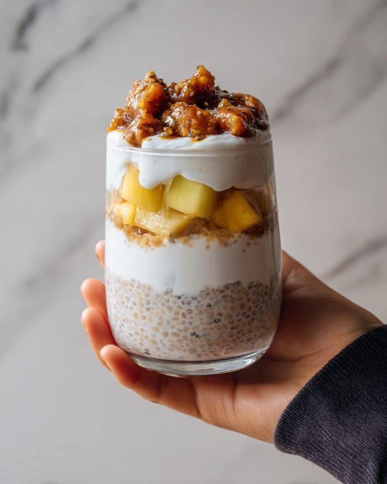 Apple Pie Overnight Oats Recipe