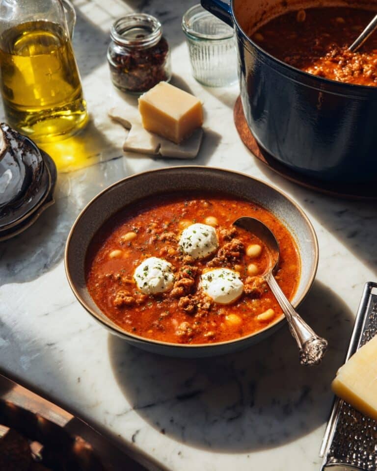 One-Pot Lasagna Soup Recipe