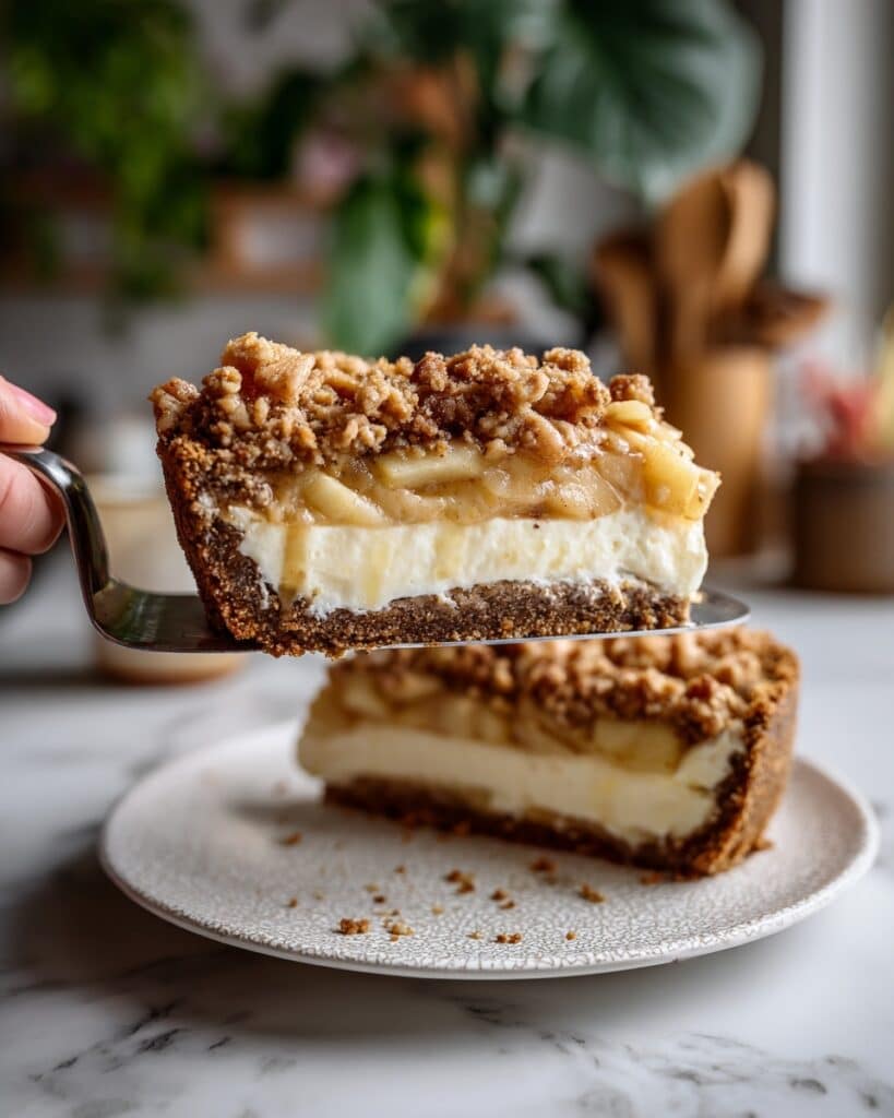 Best Apple Crumble Cheesecake Recipe