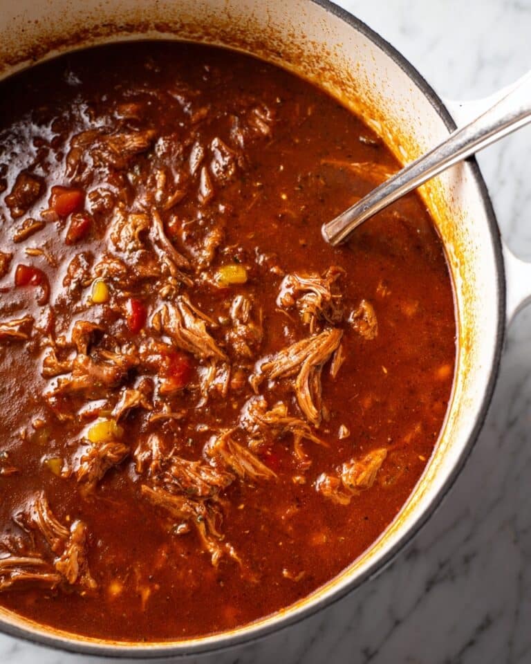 Slow Cooked Shredded Beef Ragu Pasta Recipe