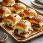 Philly Cheesesteak Sliders Recipe