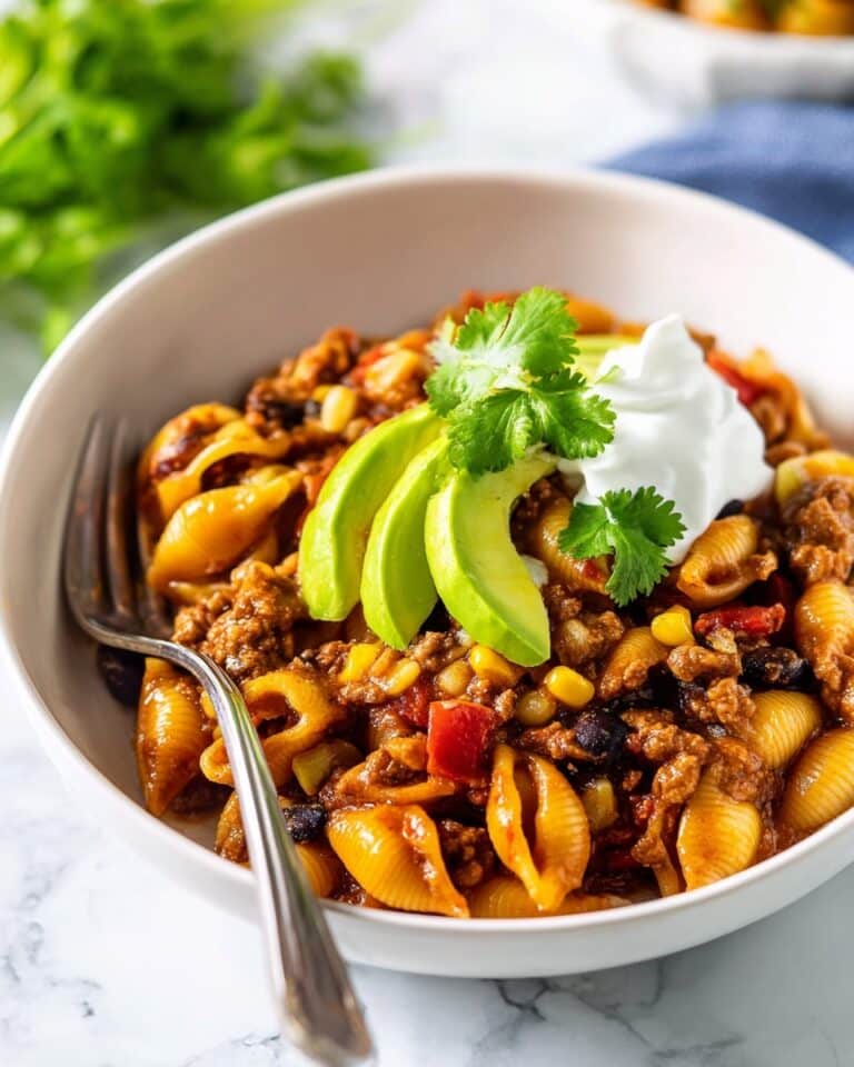 One Pot Taco Pasta Recipe
