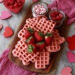 Valentine's Day Waffles Recipe