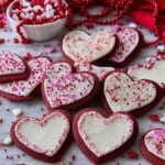Red Velvet Heart Cookies Recipe