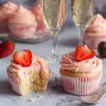 Strawberries and Champagne Cupcakes Recipe