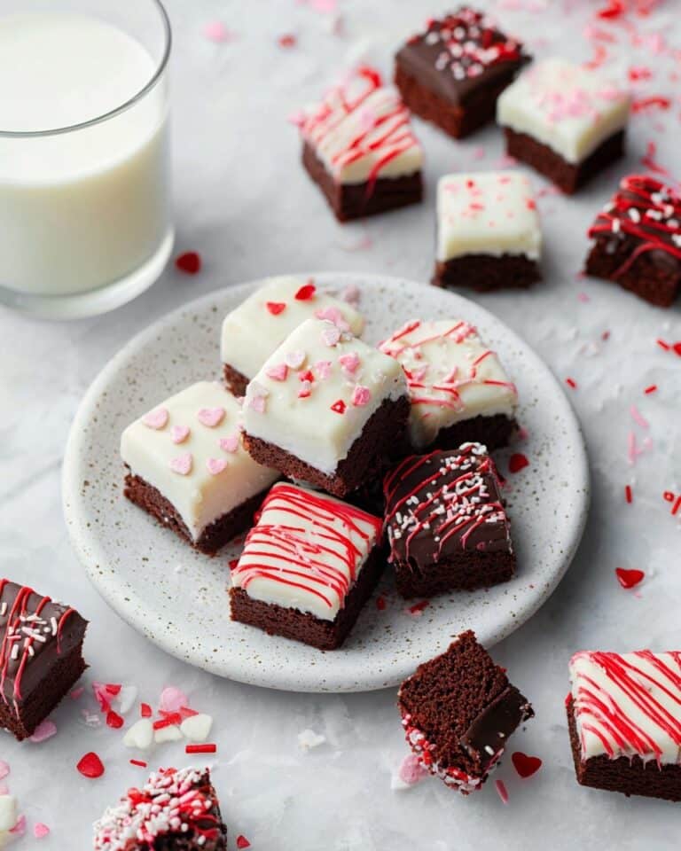 Valentine’s Day Brownie Bites Recipe