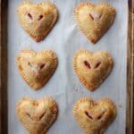 Heart Shaped Strawberry Hand Pies Recipe