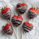 Chocolate Strawberry Hearts Recipe