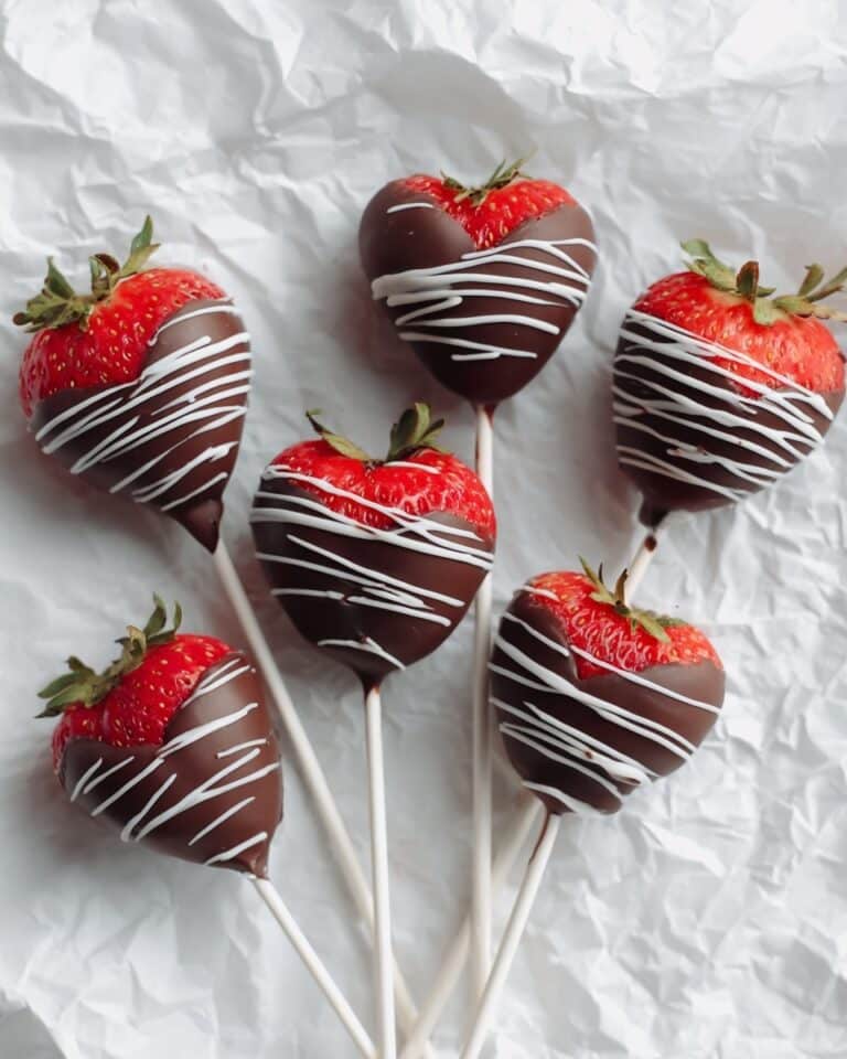 Chocolate Strawberry Hearts Recipe