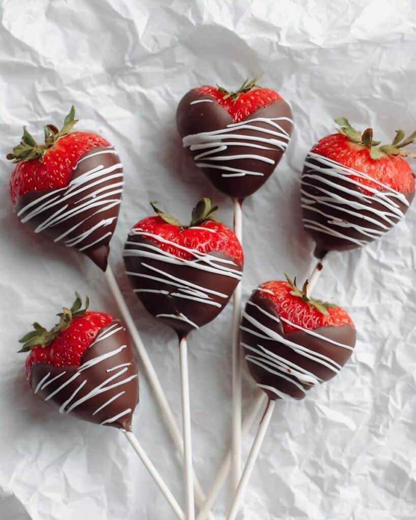 Chocolate Strawberry Hearts Recipe