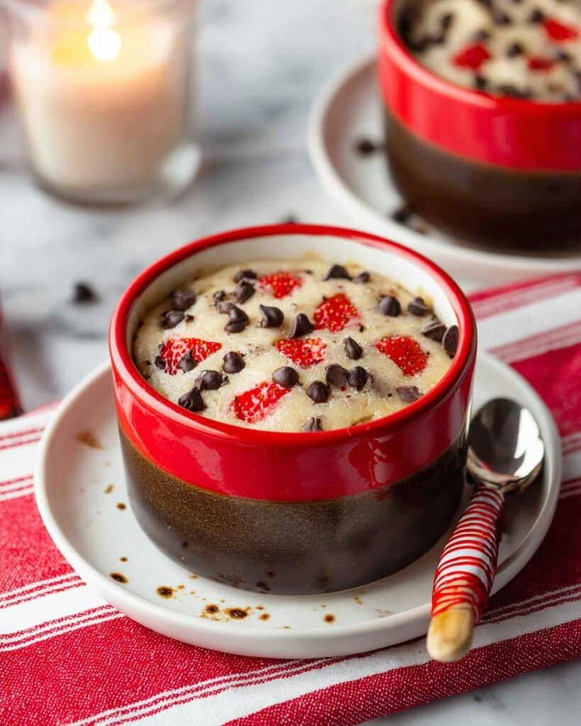 Easy Strawberry Mug Cake Recipe