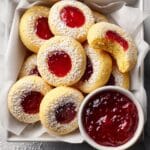 Lemon Cookies with Raspberry Curd Recipe
