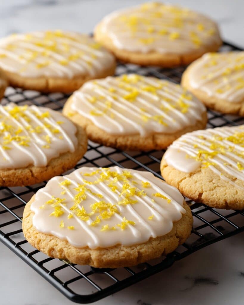 Lemon Shortbread Cookies Recipe