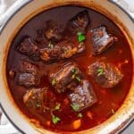 Braised Short Ribs in Red Wine and Balsamic Recipe