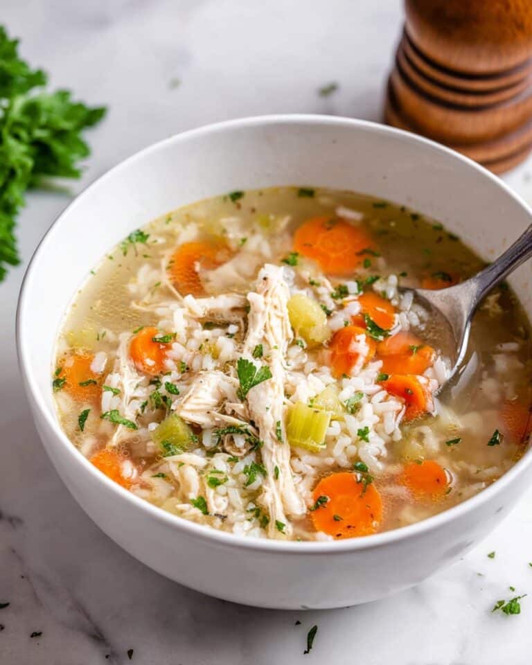 Best Chicken and Rice Soup Recipe