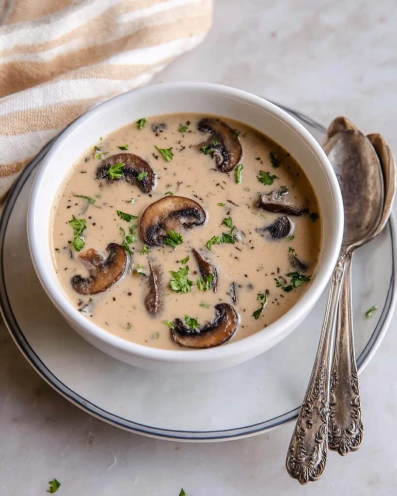 Cream of Mushroom Soup Recipe